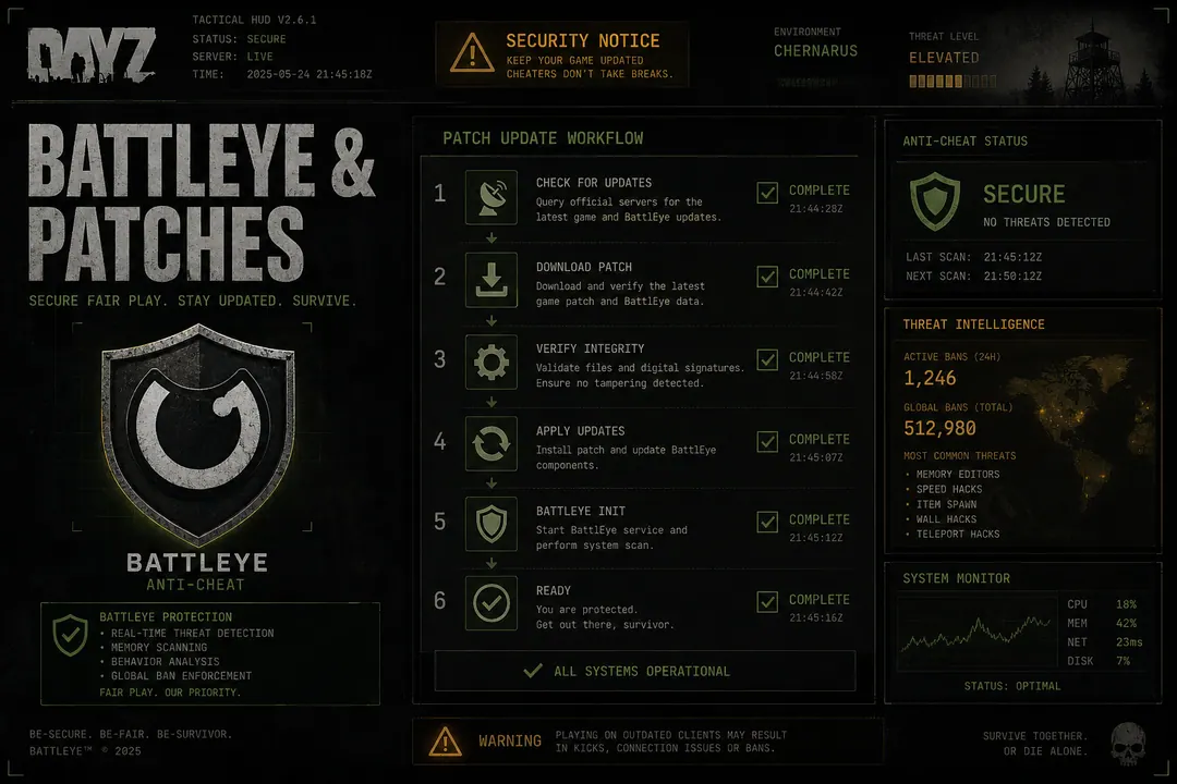 How BattlEye Works in DayZ: Detection Surfaces Explained